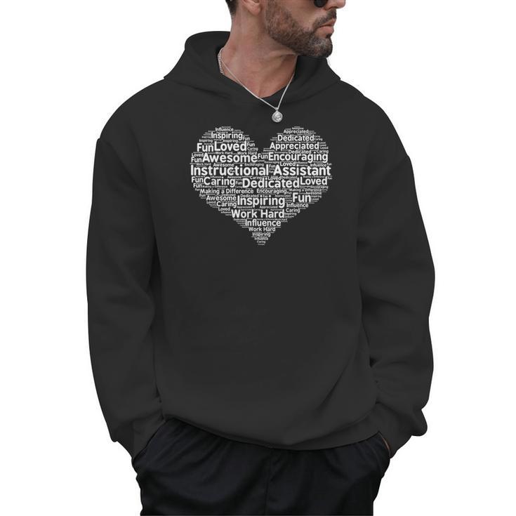 Instructional Assistant Teacher Appreciation T Shirt Men Hoodie