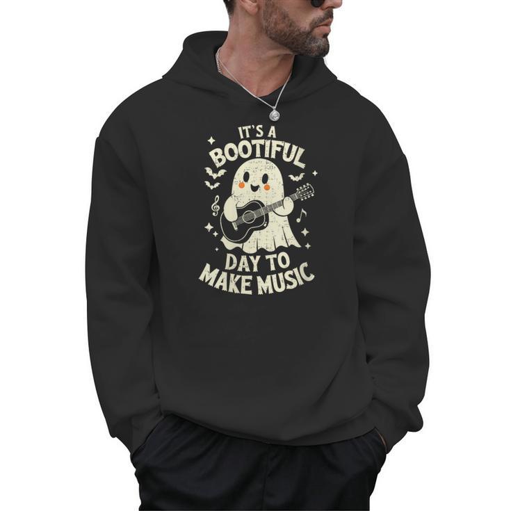 It's A Bootiful Day To Make Music Halloween Music Teacher Men Hoodie