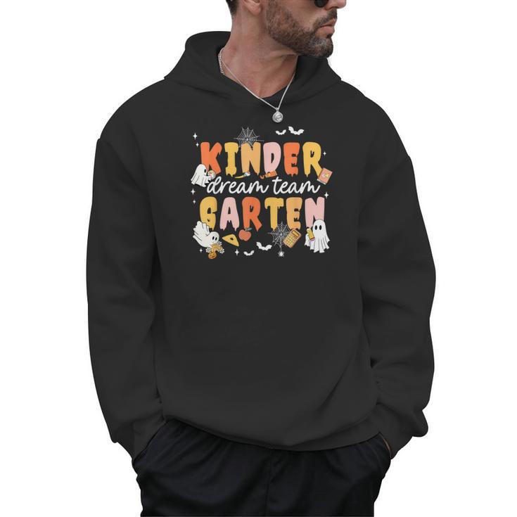 Kindergarten Dream Ghost Team Fall Halloween Spooky Teachers Men Hoodie