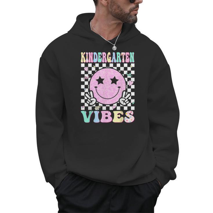 Kindergarten Vibes First Day Of School Kindergarten Teacher Men Hoodie