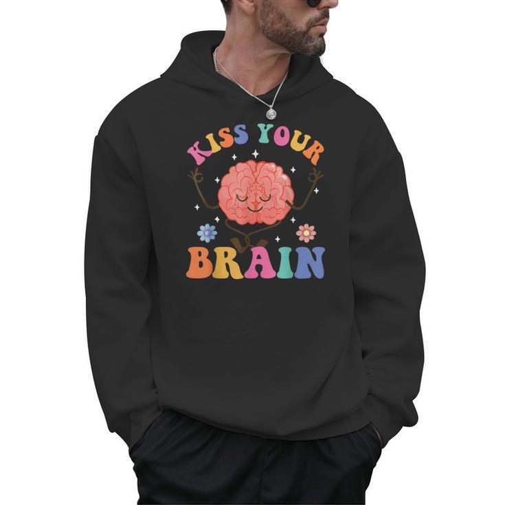 Kiss Your Brain Sped Teacher Appreciation Back To School Kid Men Hoodie
