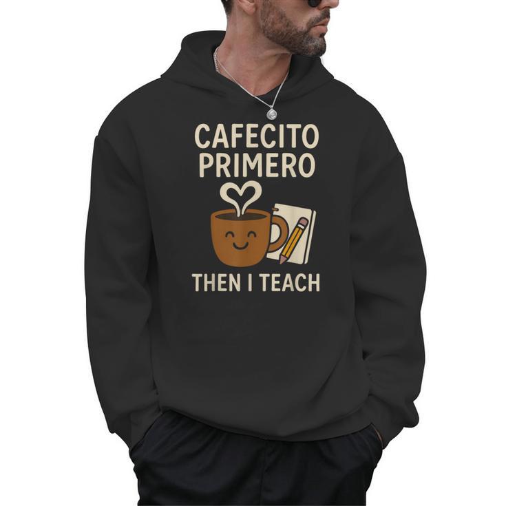 Latina Teacher Bilingual Educator Spanish Heritage Empower Men Hoodie