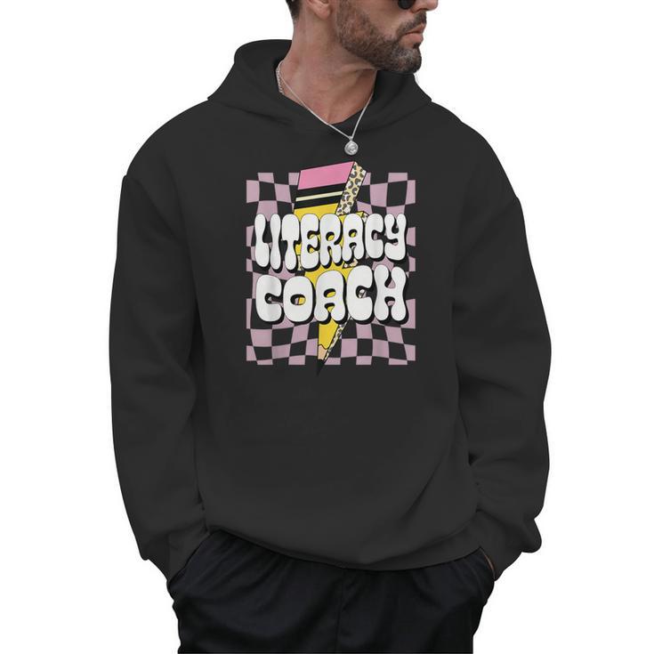 Literacy Coach Reading Specialist Facilitator Lead Teacher Men Hoodie