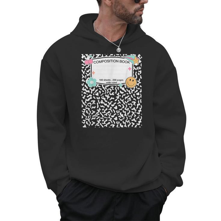 Matching Group Halloween Teacher Composition Book Notebook Men Hoodie