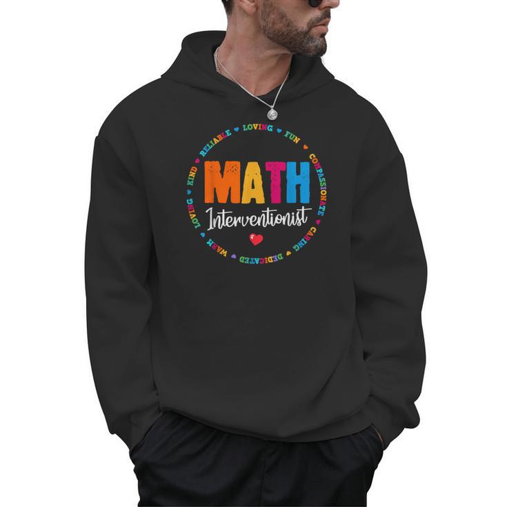 Math Interventionist Teacher Coach Squad Mathematics STEM Men Hoodie, trending gift Math Interventionist Teacher Coach Squad Mathematics STEM Men Hoodie, trending gift