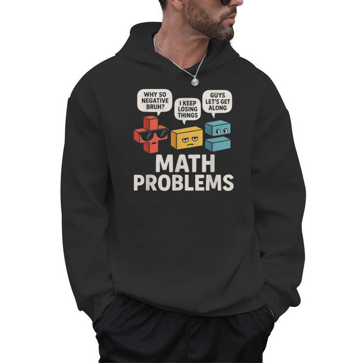 Math Problems Symbols Teacher Back To School Girl Boy Men Hoodie