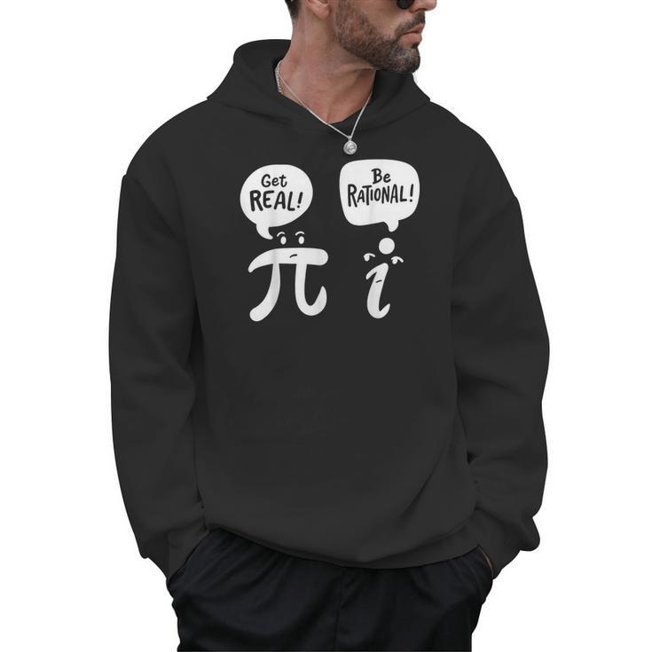 Math Teacher Math Student Be Real Get Rational Men Hoodie