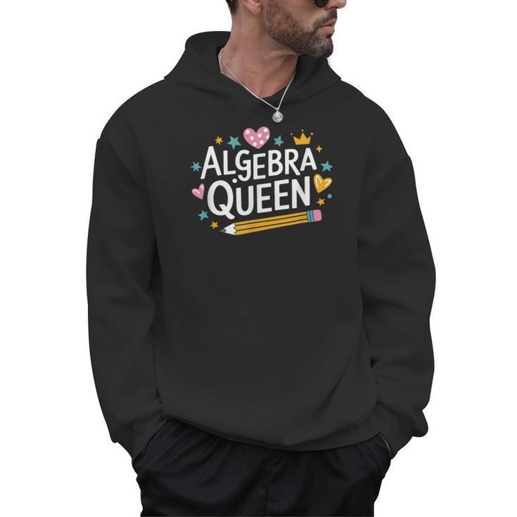 Mathematician And Mathematics Teacher Algebra Queen Men Hoodie