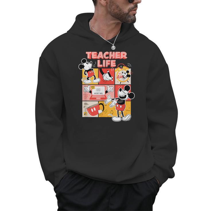 Mickey Mouse Teacher Life Men Hoodie