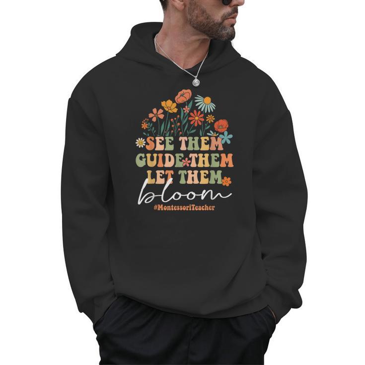 Montessori Teacher Men Hoodie