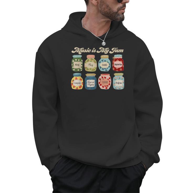 Music Is My Jam Back To School Music Teacher Specials Team Men Hoodie
