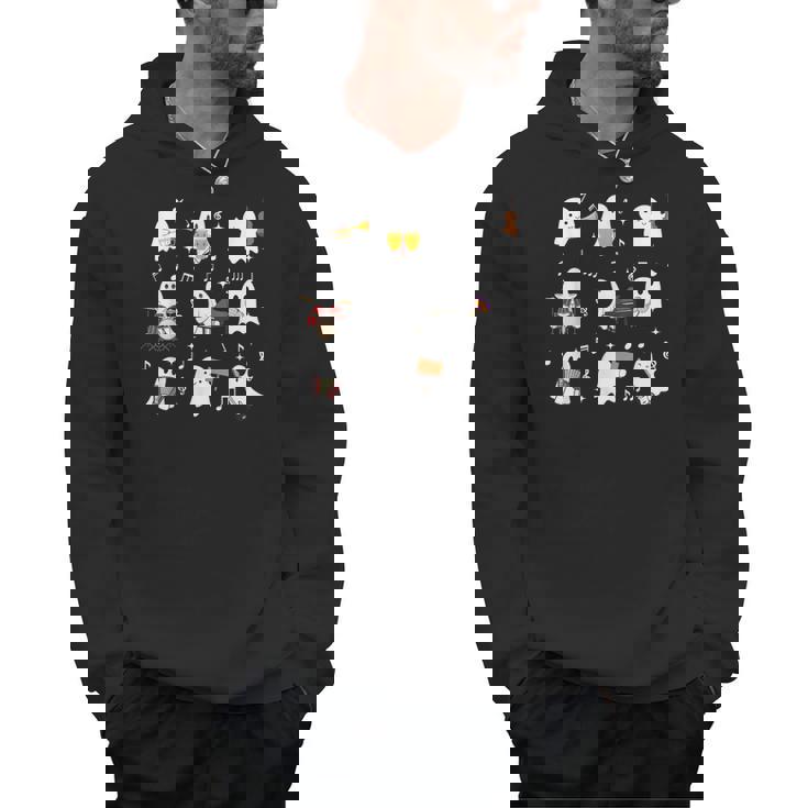 Music Teacher Halloween Music Teacher Education Men Hoodie