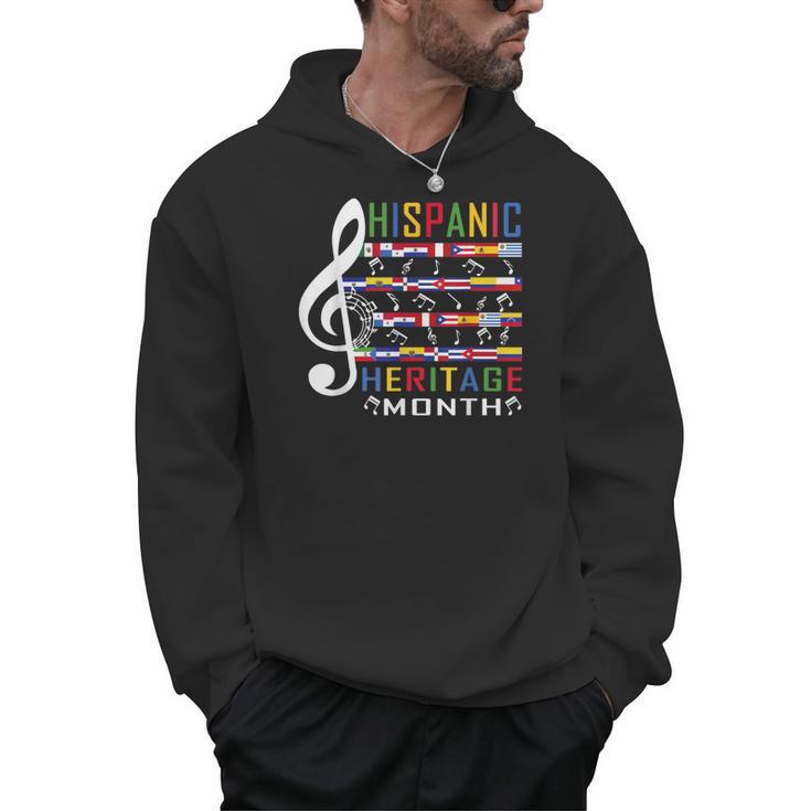 Music Teacher Kid National Hispanic Heritage Month Men Hoodie