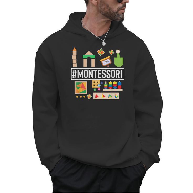 Novelty Montessori Studying Learning Schooling Teacher Love For Men Women Men Hoodie