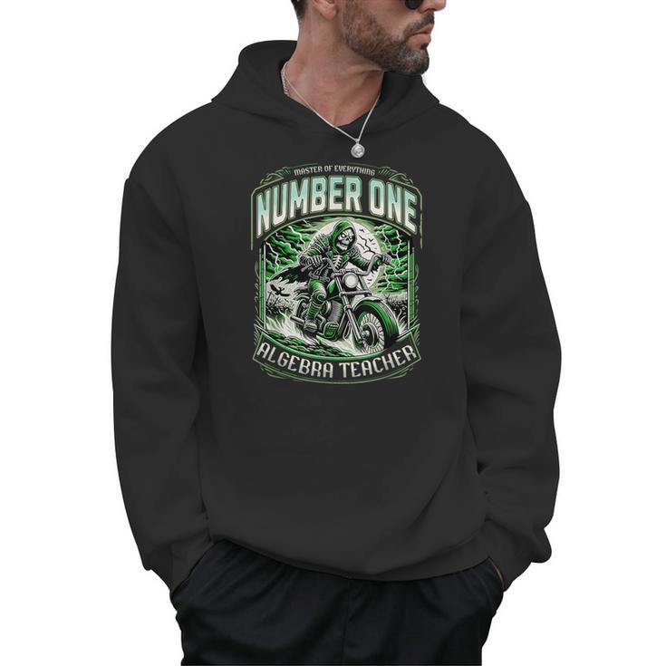 Number One Algebra Teacher 1 Career s Men Hoodie