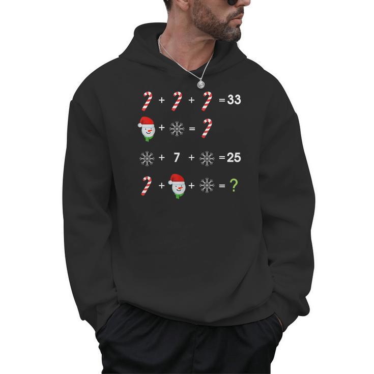 Order Of Operations Quiz Math Teacher Christmas Men Hoodie