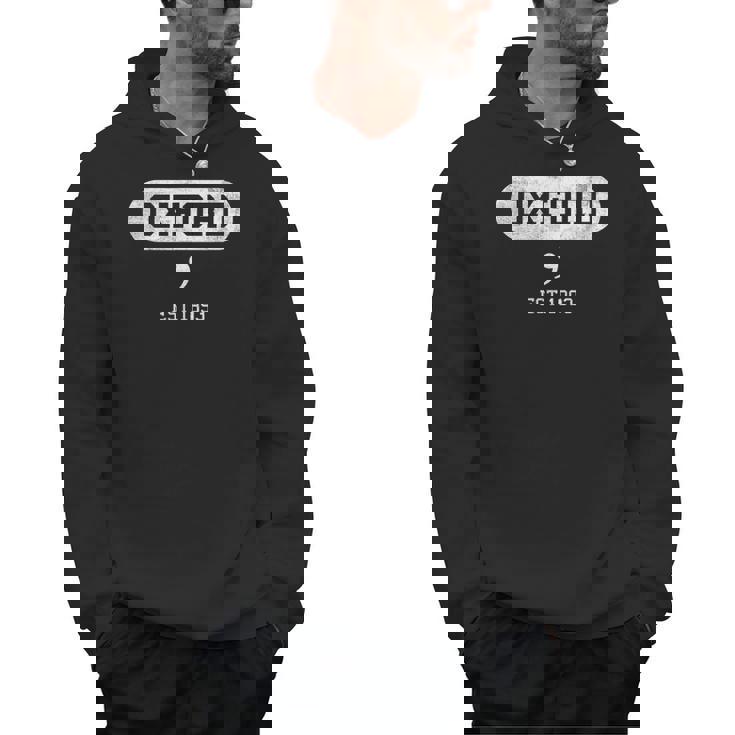 Oxford Comma English Teacher Shirt T-Shirt Men Hoodie