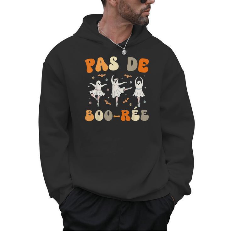 Pas De Boo-Rée Ghost Ballet Dancer Halloween Dance Teacher Men Hoodie