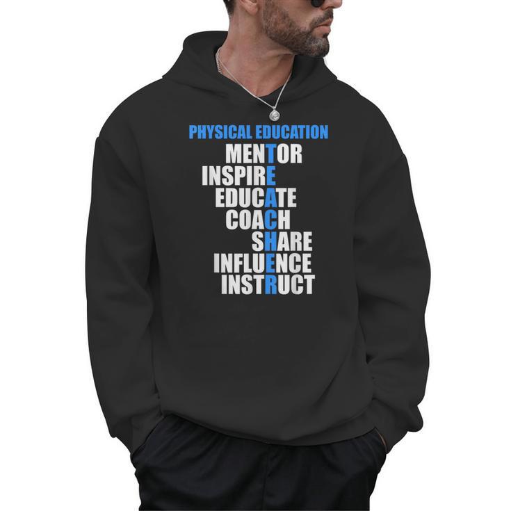 PE Physical Education Teacher For PE Teacher Men Hoodie