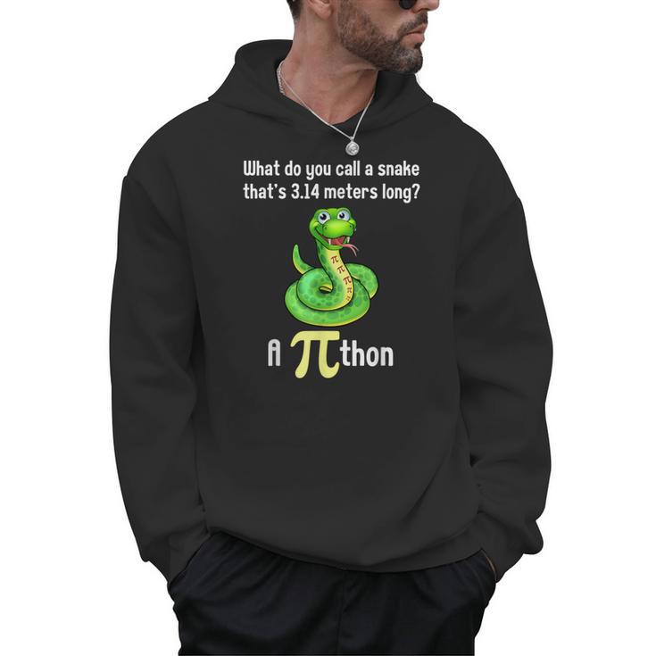 Pi Day Puns Pithon Math Teacher Jokes Women Men Kids Men Hoodie