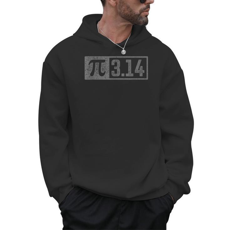 Pi Shirt For Teacher Vintage 314 Pi Digits Happy Pi Day Men Hoodie
