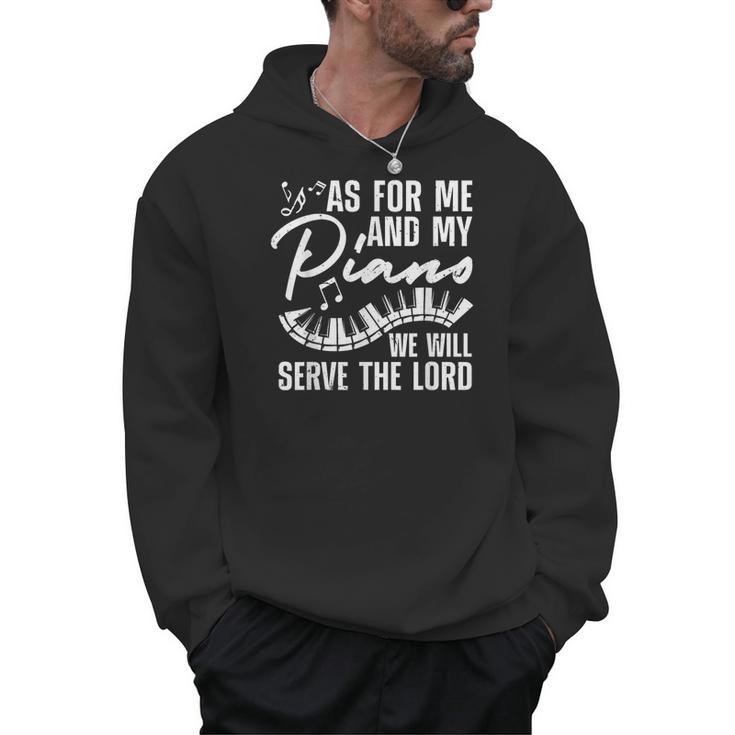 Piano Player Art For Men Women Pianist Piano Teacher Men Hoodie