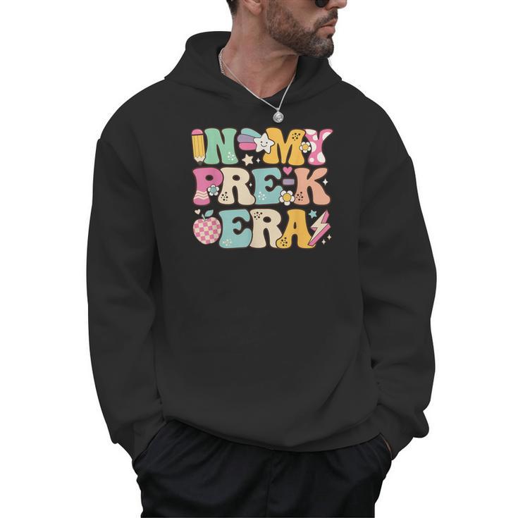 In My Pre-K Era Girl Back To School Cute PreSchool Teacher Men Hoodie