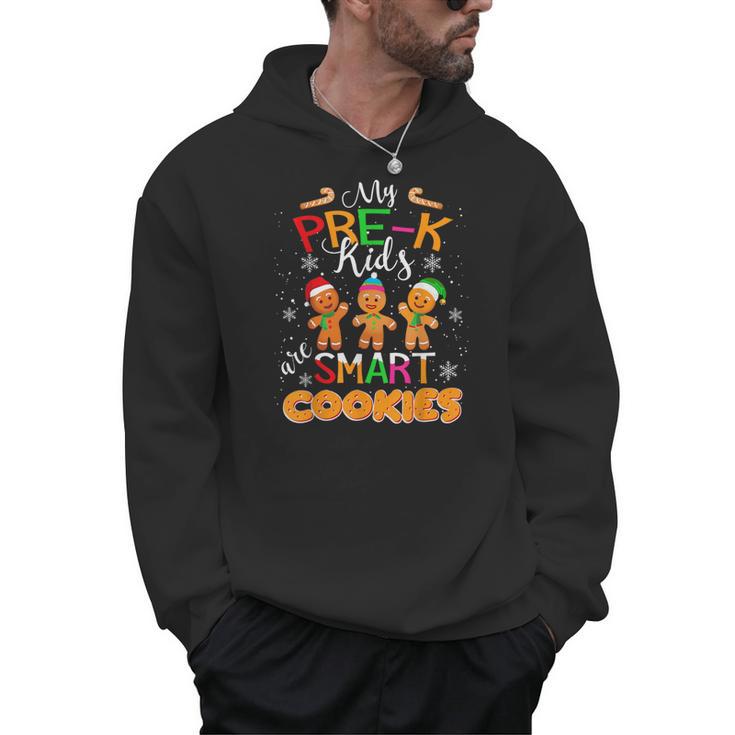 My Pre-K Kids Are Smart Cookies Christmas Teacher Men Hoodie