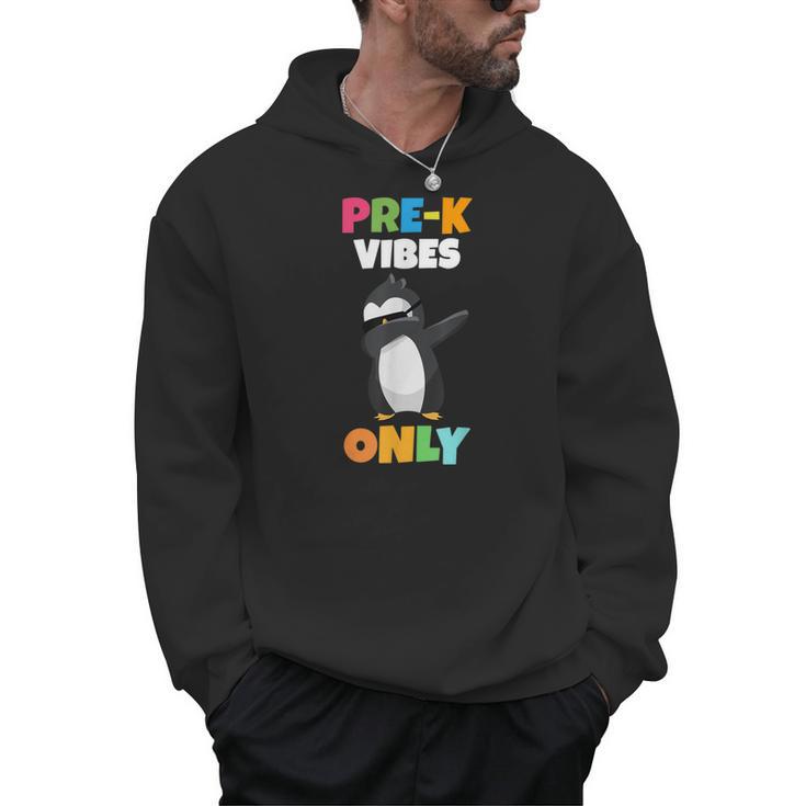 Pre-K Vibes Only Penguin Teachers Kids Back To School Men Hoodie