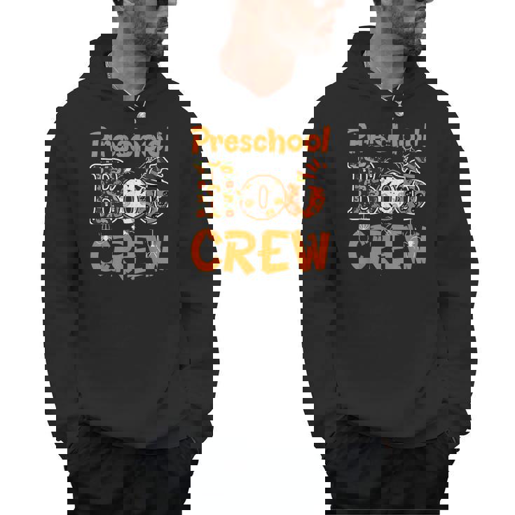 Preschool Boo Crew Halloween Teachers Students Costume Men Hoodie