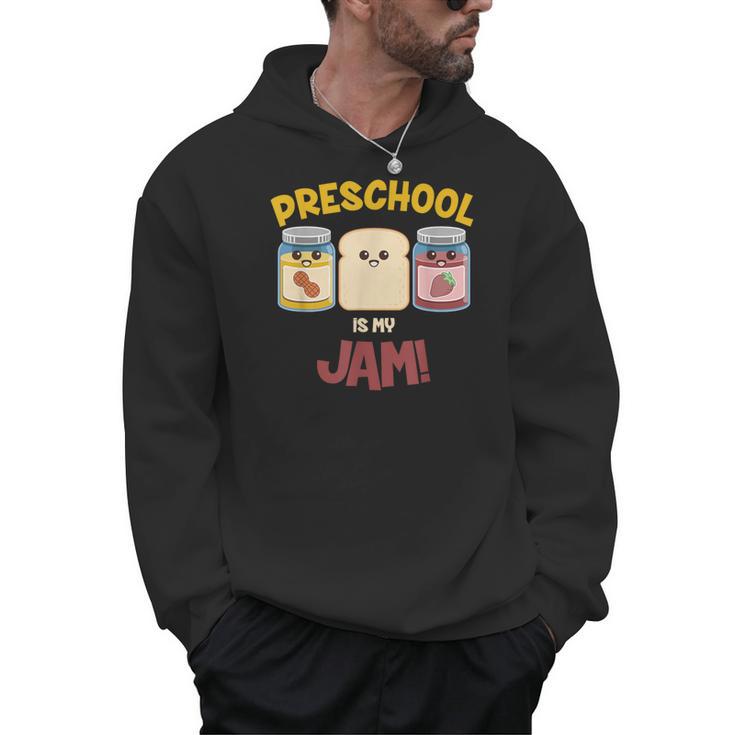 Preschool Is My Jam Teacher Shirt Men Hoodie