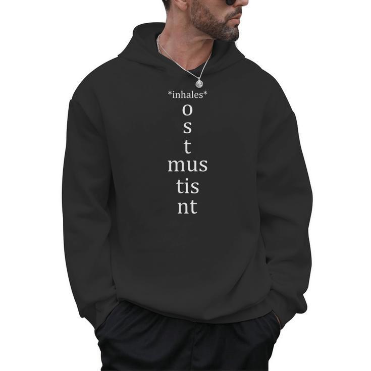 Present Active Conjugation Latin Teacher Latin Language Men Hoodie
