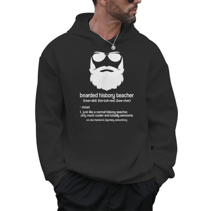 Professor Ancient Teaching Education Bearded History Teacher Men Hoodie