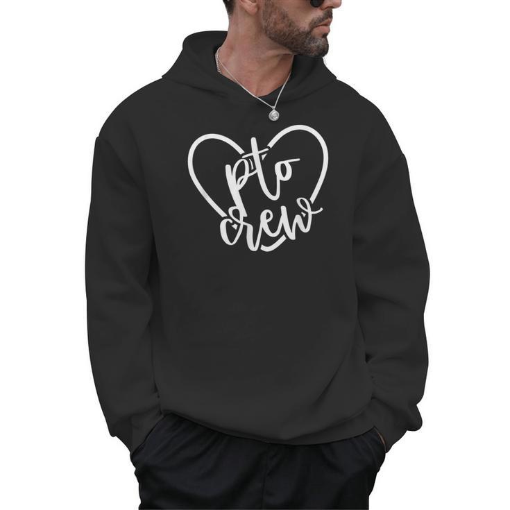 PTO Crew Back To School Matching Group Parent Teacher Men Hoodie