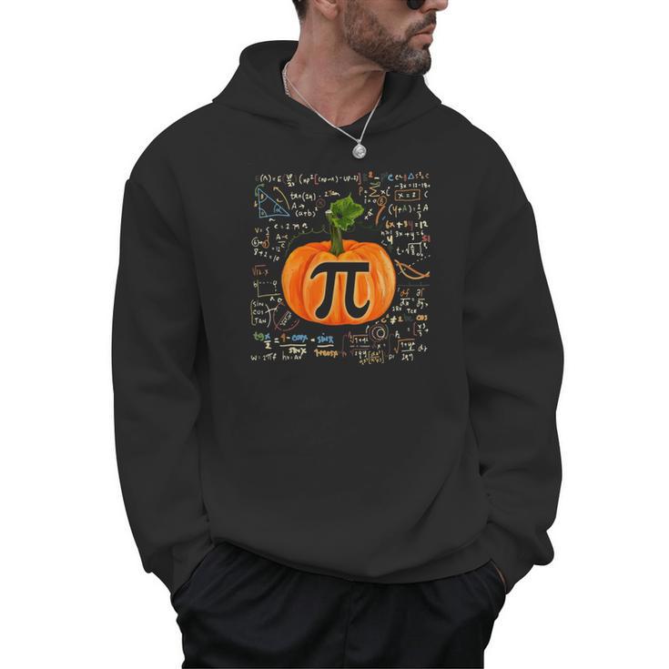 Pumpkin Pi Math Teacher Halloween Pumpkin Pi Men Hoodie