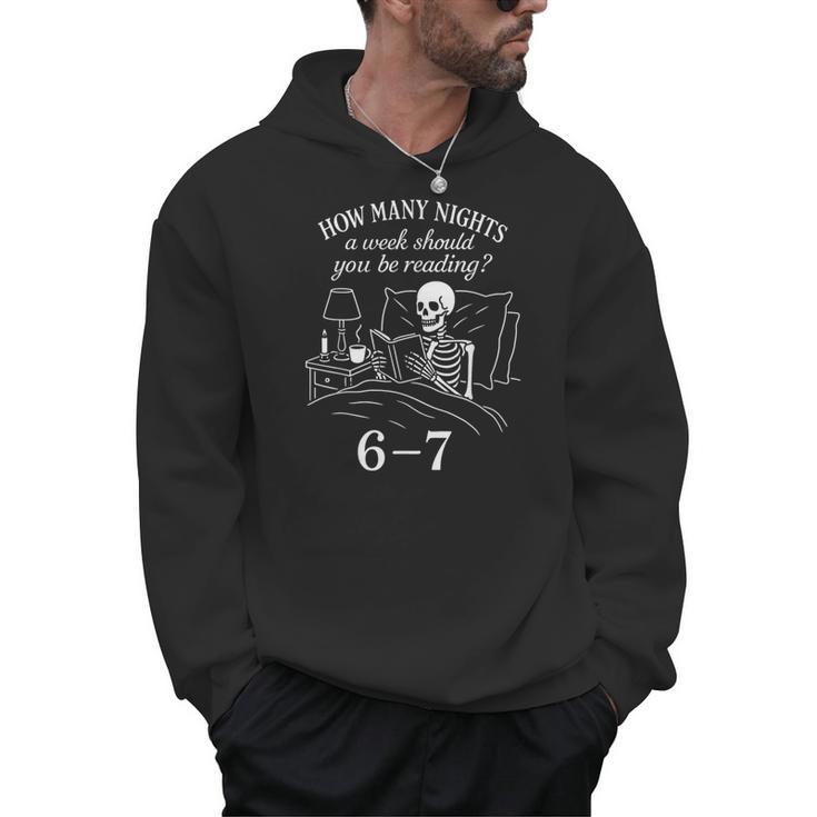 Reading 67 Meme English Teacher 67 Book Lover Humor Men Hoodie