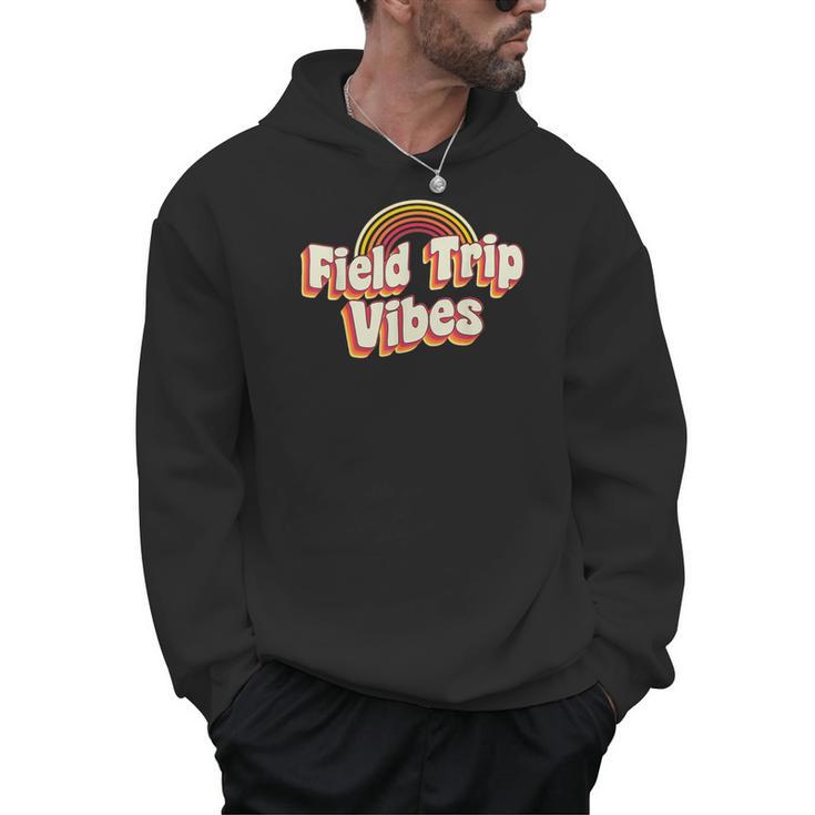 School Bus Trip Vibes Students Teachers Students Field Trip For Men Women Kids Men Hoodie