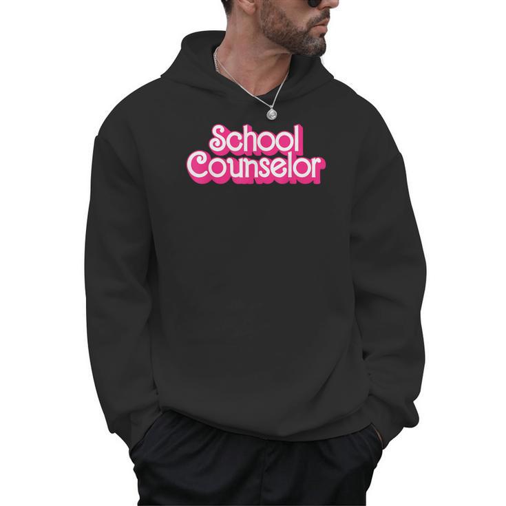 School Counselor Back To School Teacher Life Men Hoodie