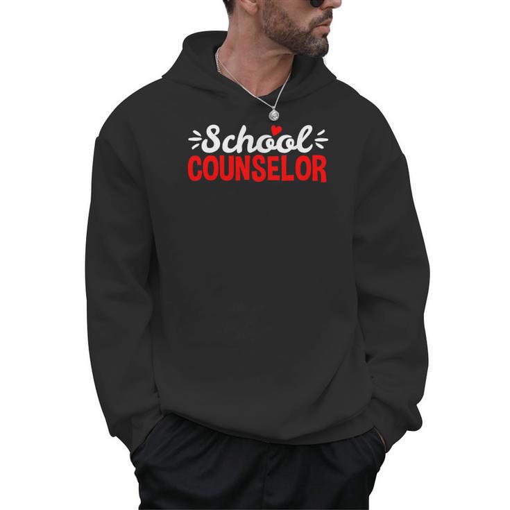 School Counselor Teacher Guidance Counseling For Men Women Kids Men Hoodie