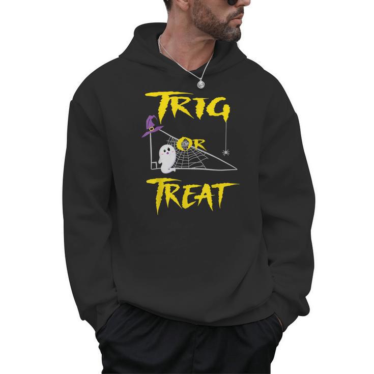 School Math Teacher Halloween 2022 Trig Or Treat Shirt Men Hoodie