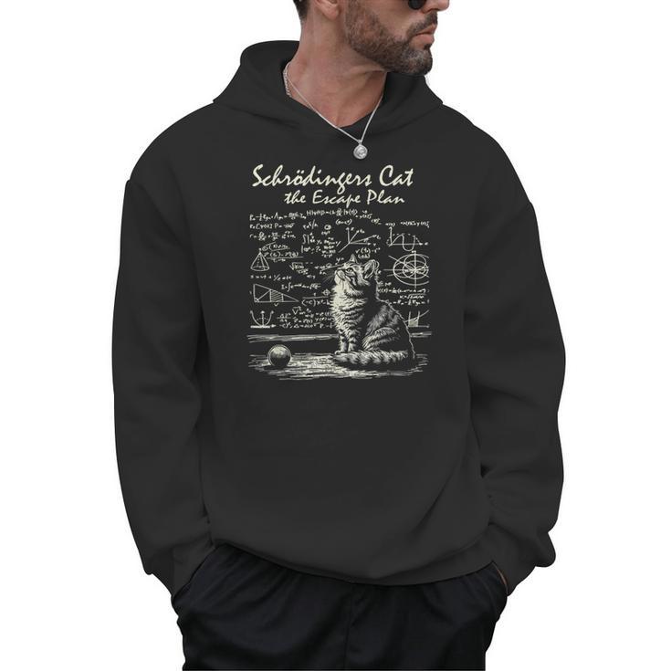 SchröDinger's Cat Escape Plan Science Teacher For Men Women Kids Men Hoodie