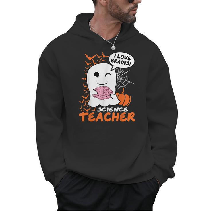 Science Teacher Cute Ghost Halloween Teacher Men Women Men Hoodie