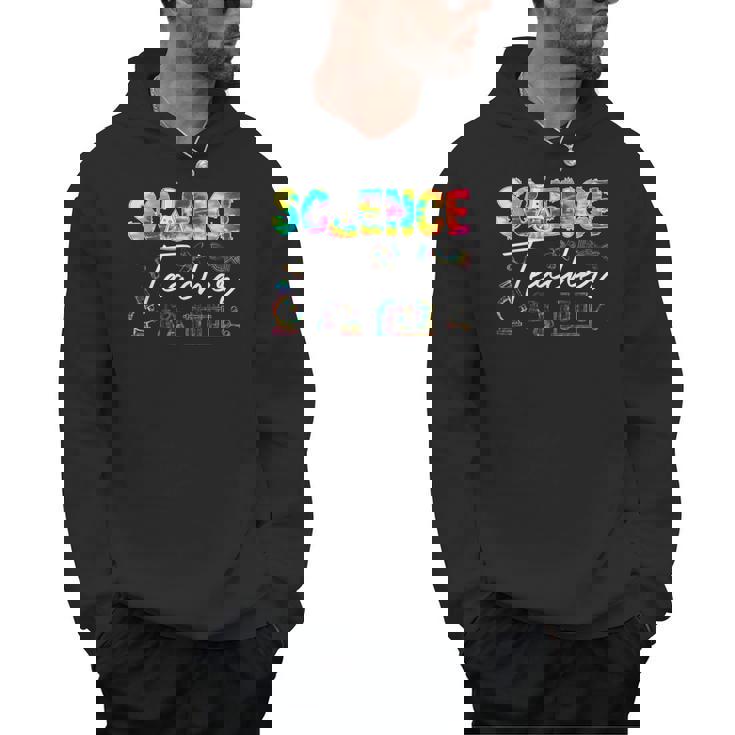 Science Teacher Tie Dye First Day Of School Back To School Men Women Girls Kids Men Hoodie