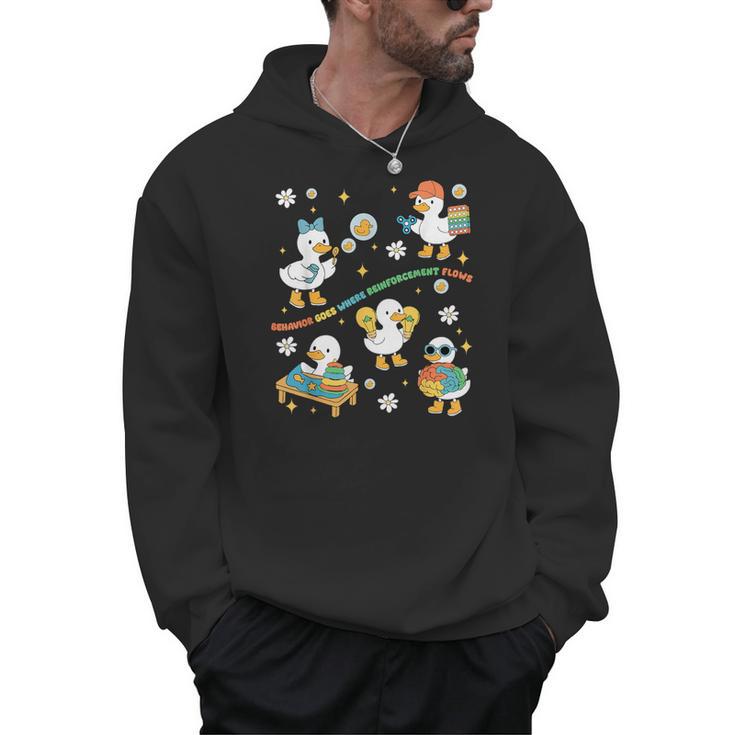 Silly Goose Behavior Analyst RBT ABA Therapy SPED Teacher Men Hoodie