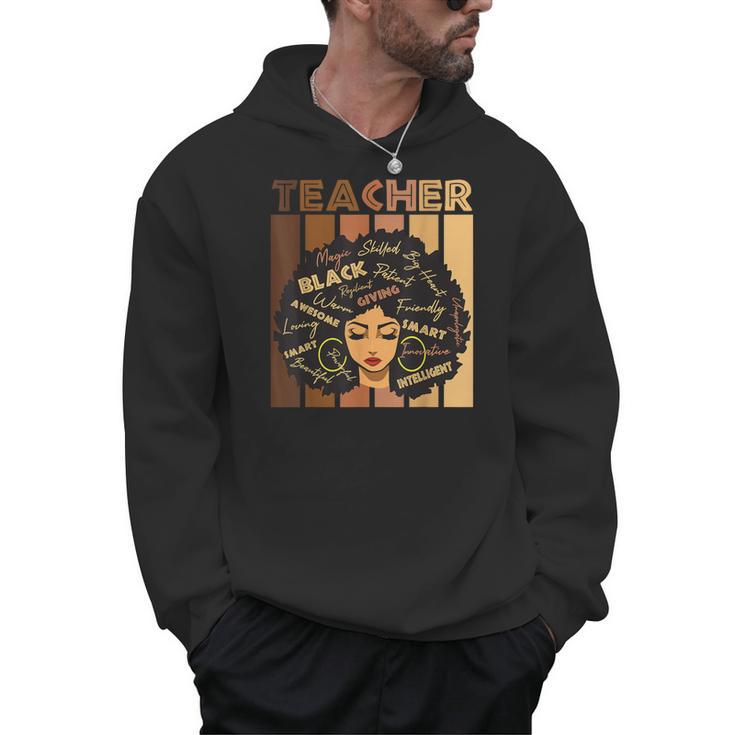 Smart Teacher Afro Girl Melanin African American Wowen Men Hoodie