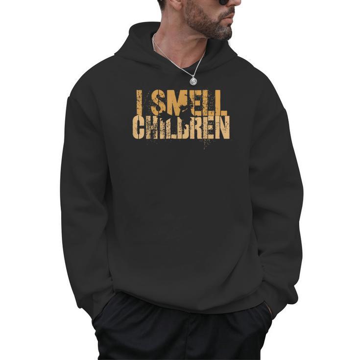 I SMELL CHILDREN Halloween Teacher Classroom I Teach Men Hoodie