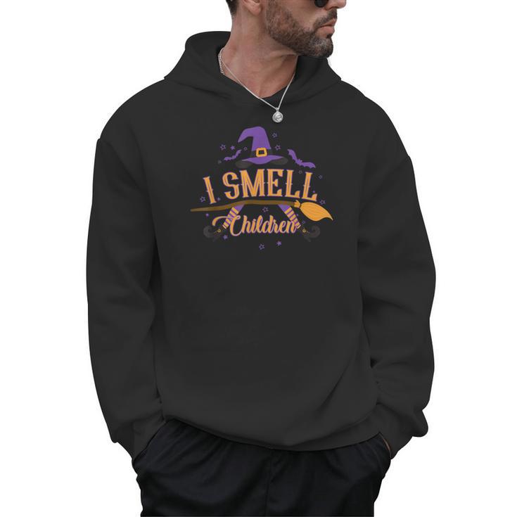I Smell Children Wicked Cute Kindergarten Teacher Halloween Men Hoodie