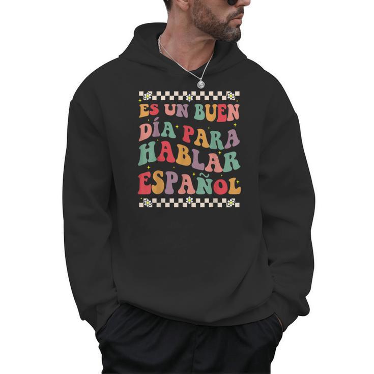 Spanish Teacher Maestra Hablar EspañOl Bilingual Teacher Men Hoodie