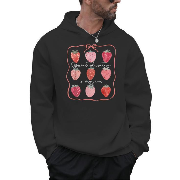Special Education Is My Jam SPED Teacher Back To School Men Hoodie