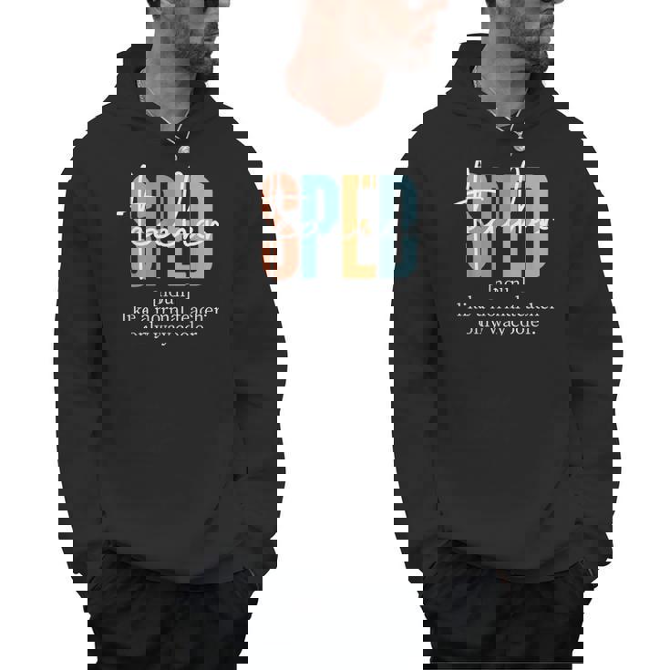 Special Education Sped Teacher Definition For Women &amp; Men Men Hoodie